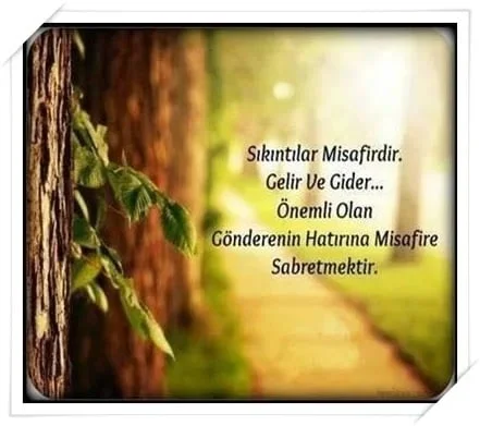 Sabır İle İlgili Kısa Sözler