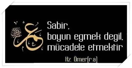 Sabır İle İlgili Nasihatlar