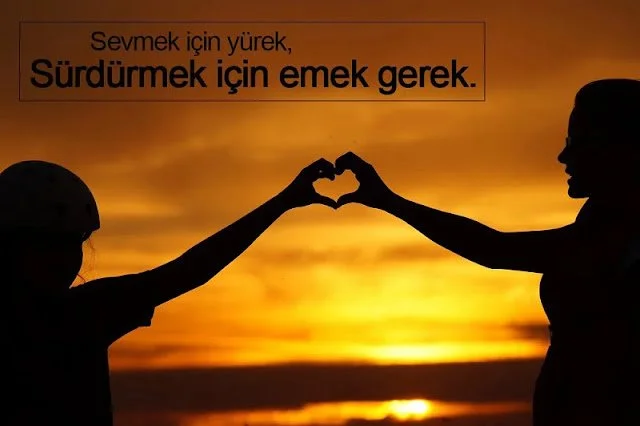Sevgiyi Anlatan Sözler Kısa