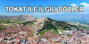 Tokat İle İlgili Sözler
