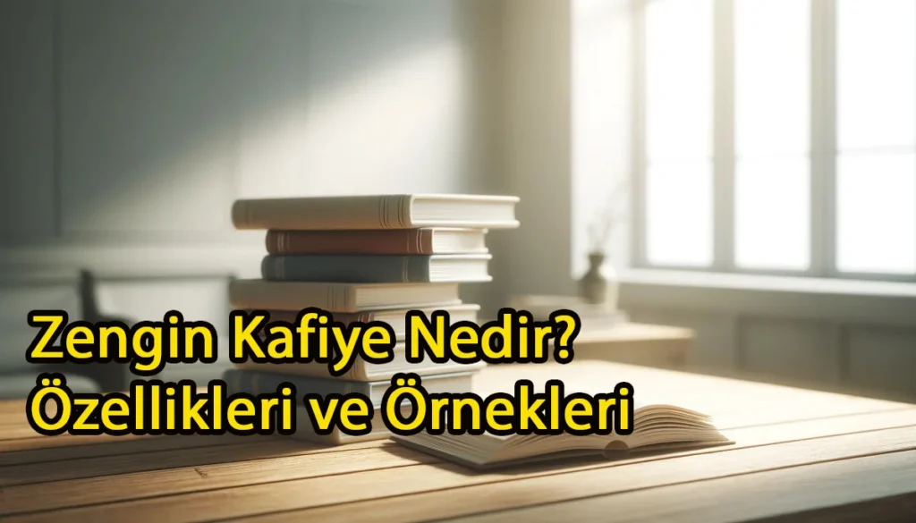 Zengin Kafiye Nedir? Özellikleri ve Örnekleri Zengin Kafiye