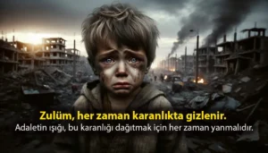 Zulüm ile İlgili Sözler Zulüm ile İlgili Sözler