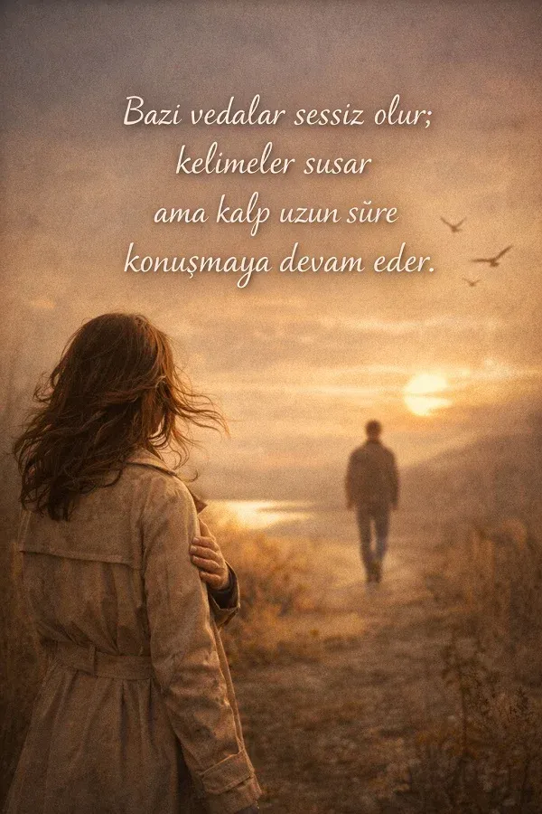Anlamlı Elveda Mesajları