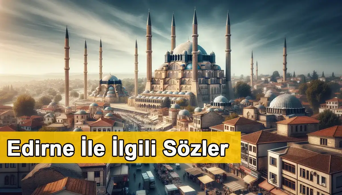 Edirne İle İlgili Sözler
