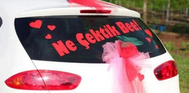 Gelin Arabası Arkası Yazıları
