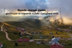 Gümüşhane İle İlgili Sözler