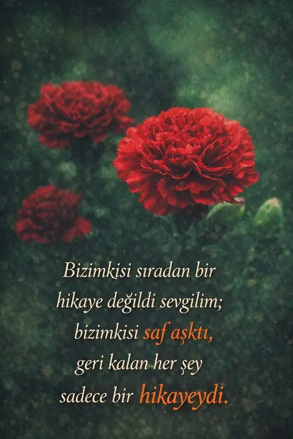Kalbe Dokunan Aşk Sözü