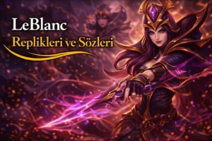 LeBLanc Replikleri ve Sözleri