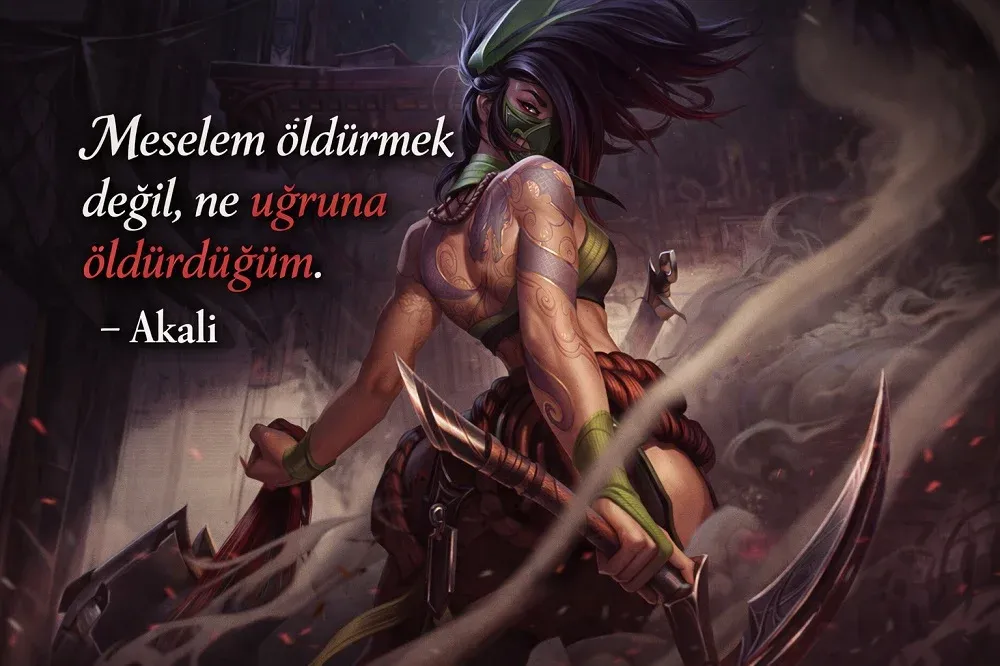 Lol Akali Replikleri