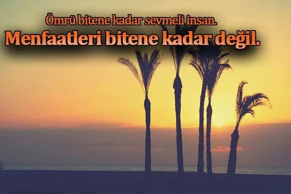 menfaat sözleri ve çıkar üzerine söylenmiş sözler