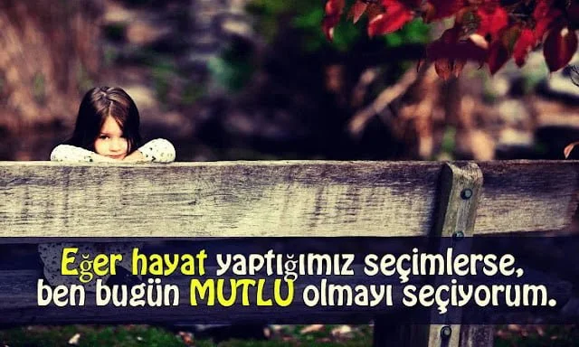 Mutluluk İle ilgili Sözler resimli