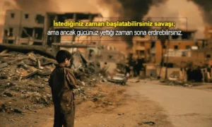 Savaş İle İlgili Sözler