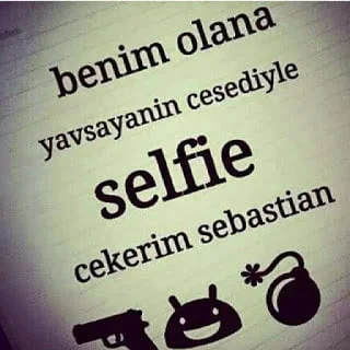 Söyle ona Sebastian kapak sözler