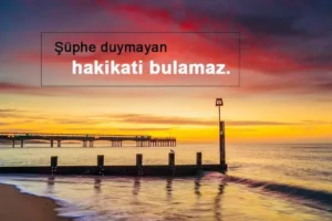 Şüphe ile İlgili Sözler