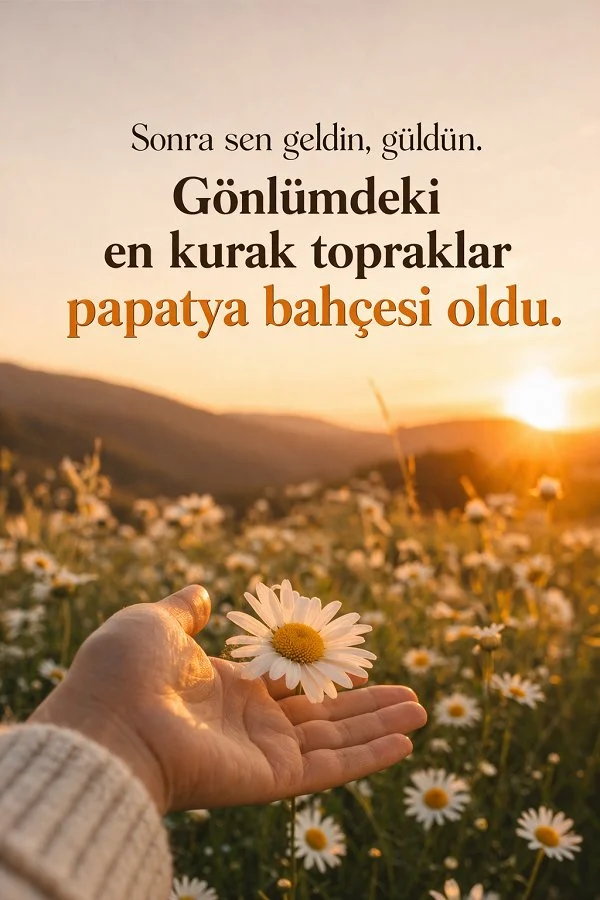 umut veren aşk mesajı romantik