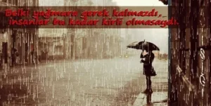 Yağmur İle İlgili Sözler