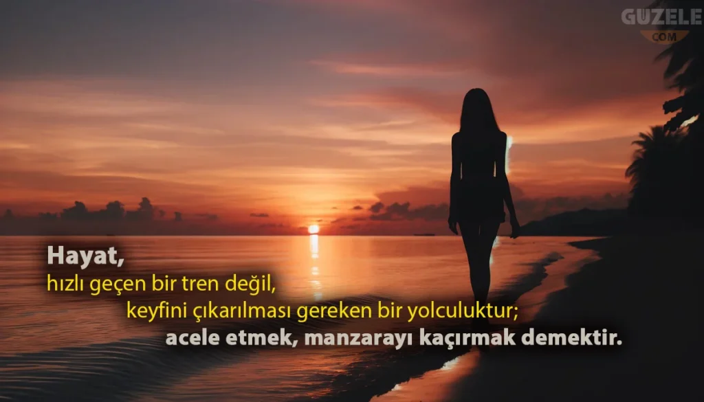 Acele İle İlgili Sözler Acele İle İlgili Sözler