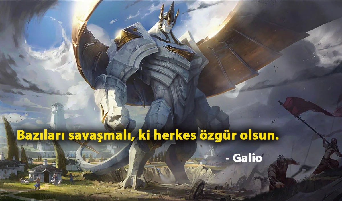 Galio Replikleri ve Sözleri