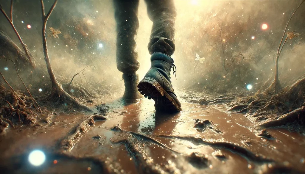 Rüyada Ayakkabı ile Çamurda Yürümek Rüyada Ayakkabı ile Çamurda Yürümek