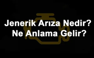 Jenerik Arıza