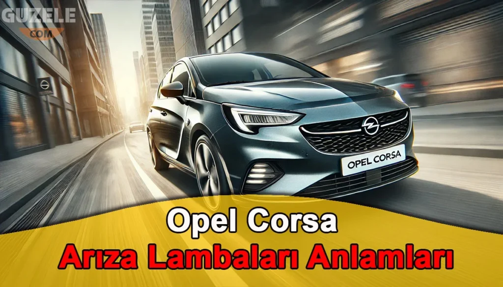Opel Corsa Arıza Lambaları Anlamları Opel Corsa Arıza Lambaları