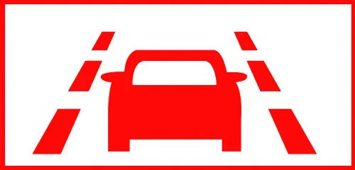 Opel Insignia Şerit Takip Asistanı (LKA) AÇIK KAPALI Göstergesi Lambası