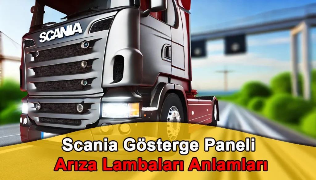 Scania Gösterge Paneli Arıza Lambaları Anlamları Scania Gösterge Paneli Arıza Lambaları