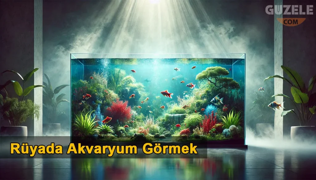 Rüyada Akvaryum Görmek Rüyada Akvaryum Görmek