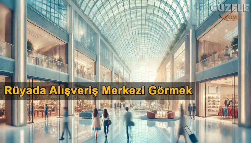 Rüyada Alışveriş Merkezi Görmek