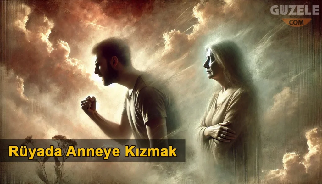 Rüyada Anneye Kızmak