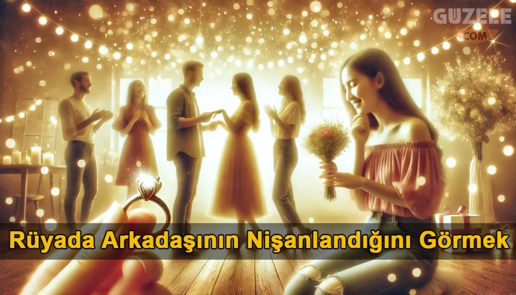 Rüyada Arkadaşının Nişanlandığını Görmek Rüyada Arkadaşının Nişanlandığını Görmek