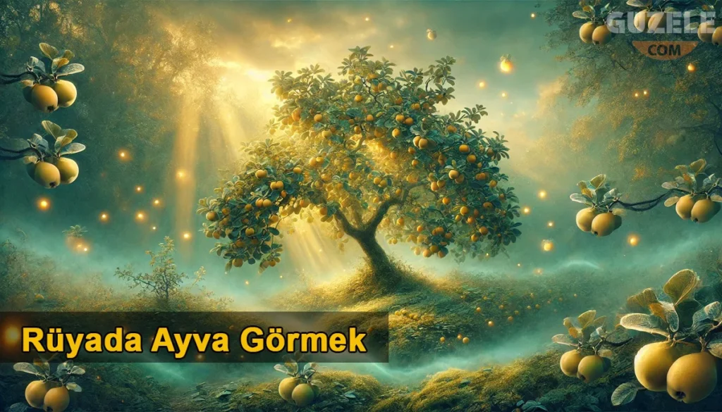 Rüyada Ayva Görmek Rüyada Ayva Görmek