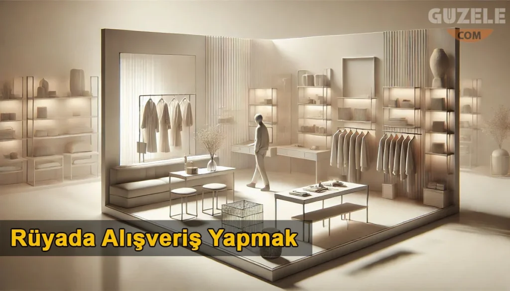 Rüyada Alışveriş Yapmak Rüyada Alışveriş Yapmak