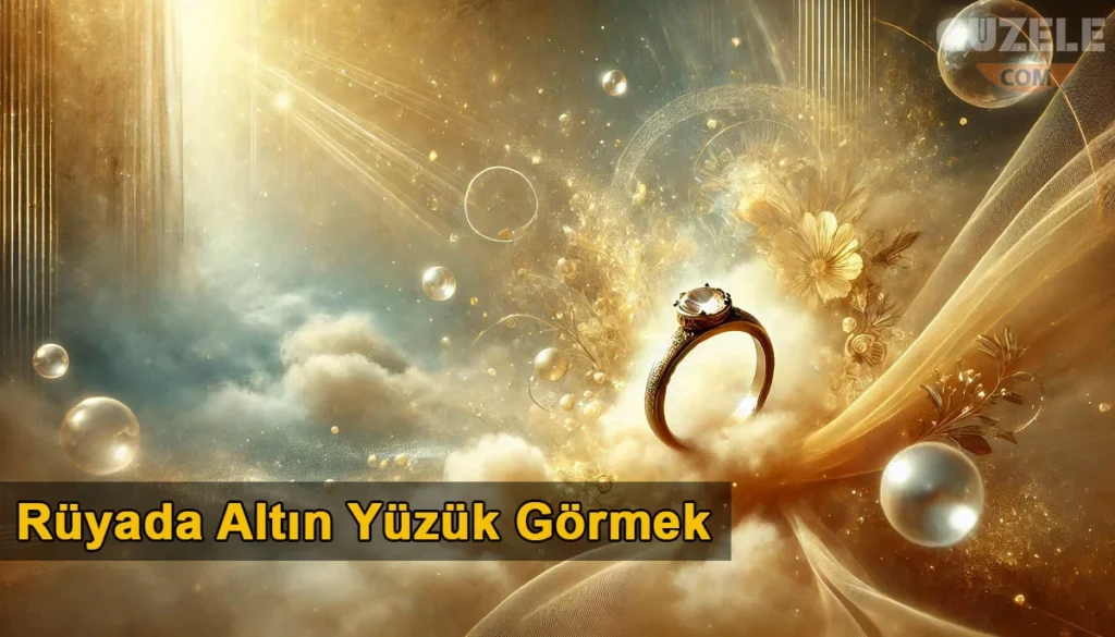 Rüyada Altın Yüzük Görmek Rüyada Altın Yüzük Görmek
