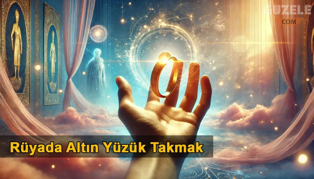 Rüyada Altın Yüzük Takmak Rüyada Altın Yüzük Takmak