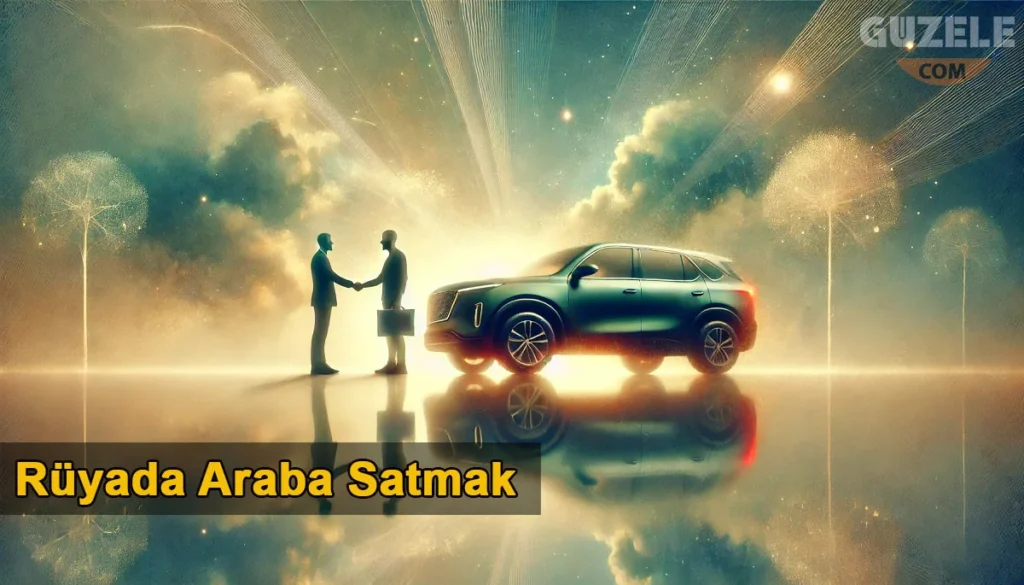Rüyada Araba Satmak