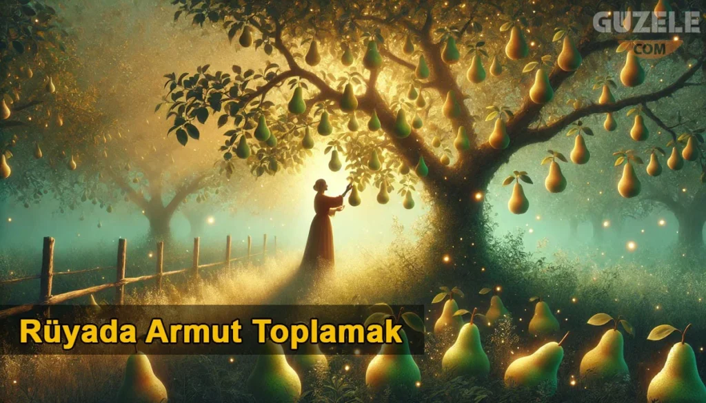 Rüyada armut toplamak