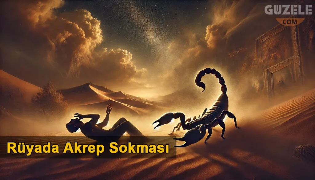 Rüyada Akrep Sokması Rüyada Akrep Sokması