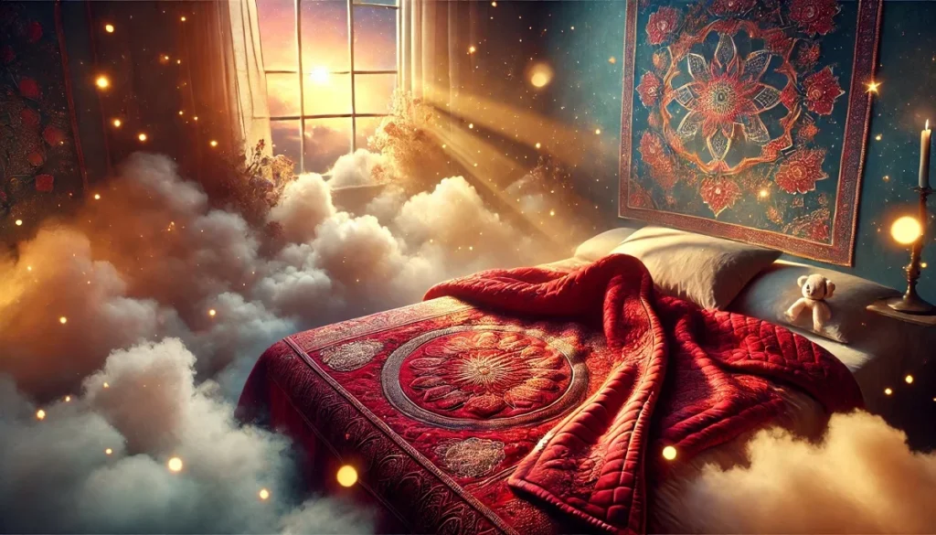 Rüyada Kırmızı Yorgan Görmek Rüyada Kırmızı Yorgan Görmek