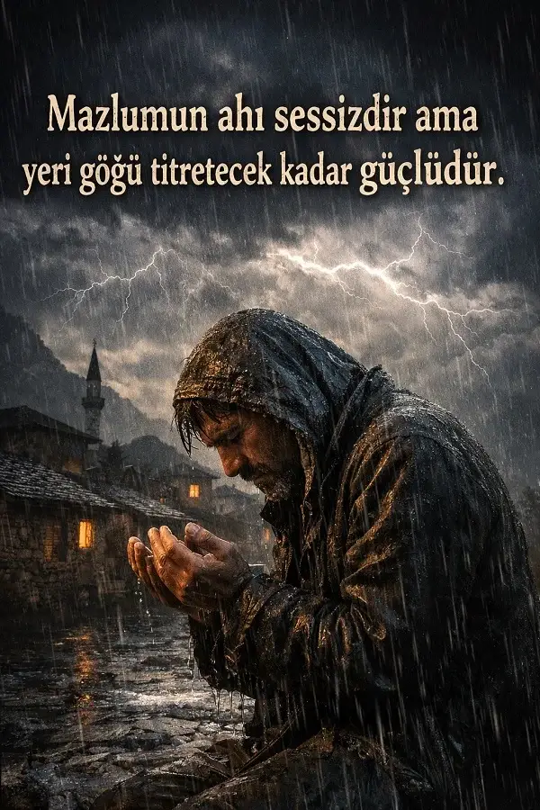 Ah Etmek İle İlgili Resimli Sözler