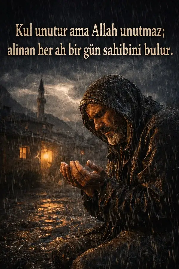 Ah Etmek İle İlgili Sözler