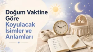 Doğum Vaktine Göre Koyulacak İsimler