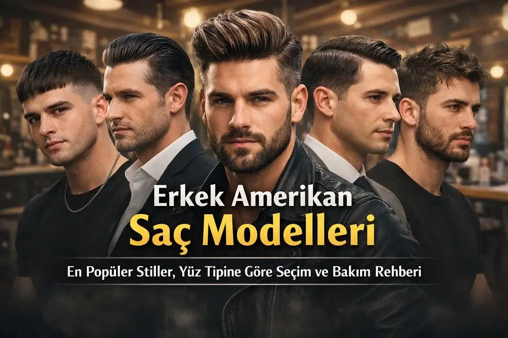 Erkek Amerikan Saç Modelleri