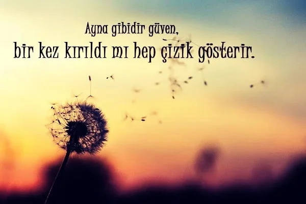 hayat dersleri veren anlamlı söz görseli
