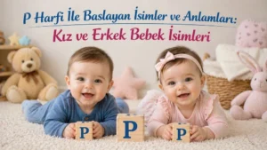 P Harfi İle Başlayan İsimler ve Anlamları
