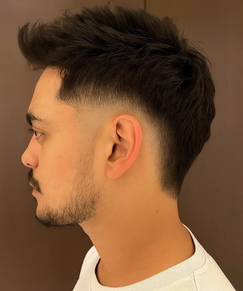 undercut quiff saç modeli erkek