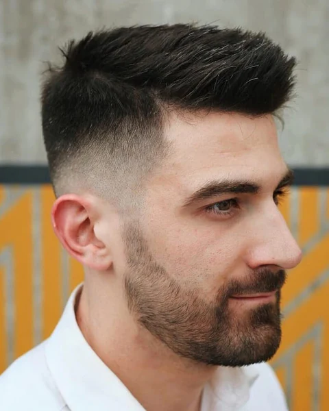 günlük quiff saç modeli erkek