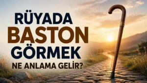 Rüyada Baston Görmek Ne Anlama Gelir?