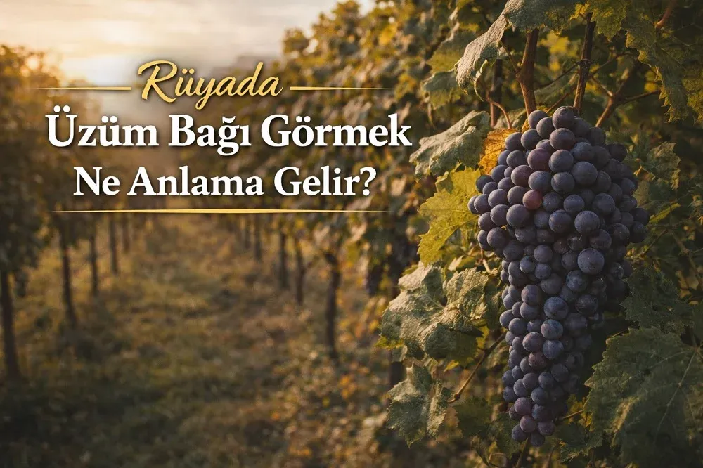Rüyada Üzüm Bağı Görmek