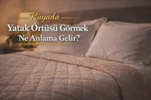 Rüyada yatak örtüsü görmek ne anlama gelir içeriği için hazırlanmış yatak örtüsü görseli